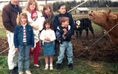 La vaca jodefotos de familia