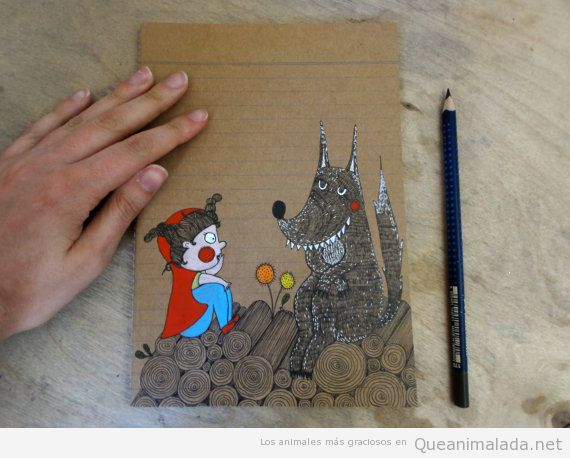 Artistas que hacen preciosos dibujos de animales